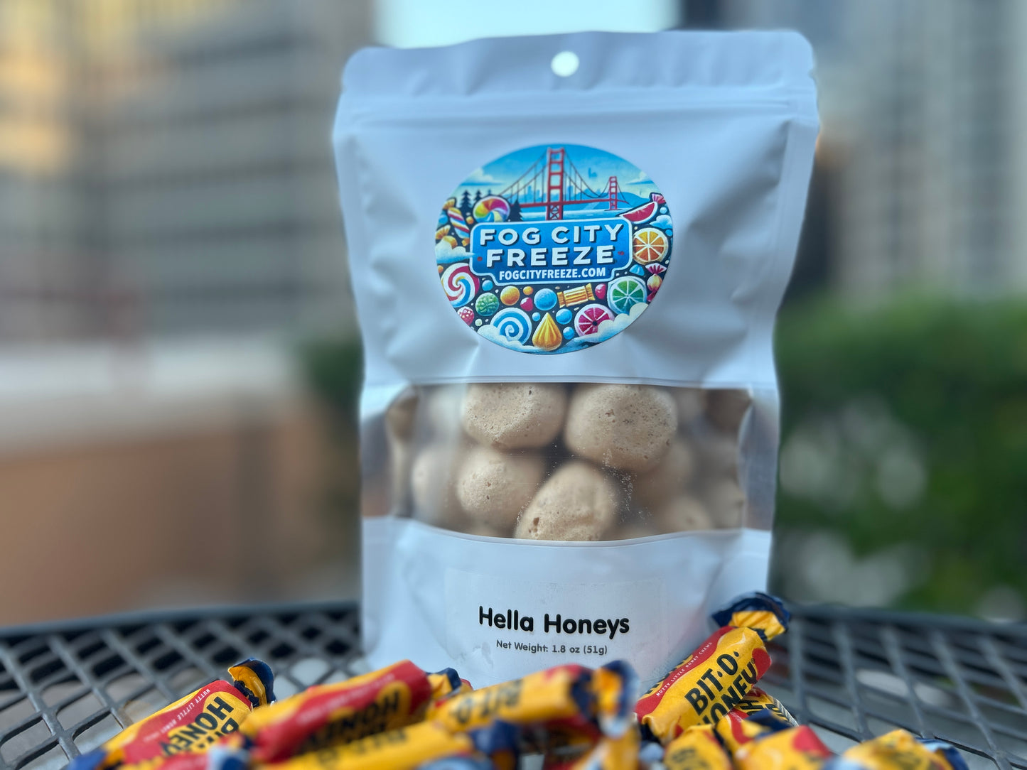 Hella Honeys - Freeze Dried Sweet & Nutty Honey Candy