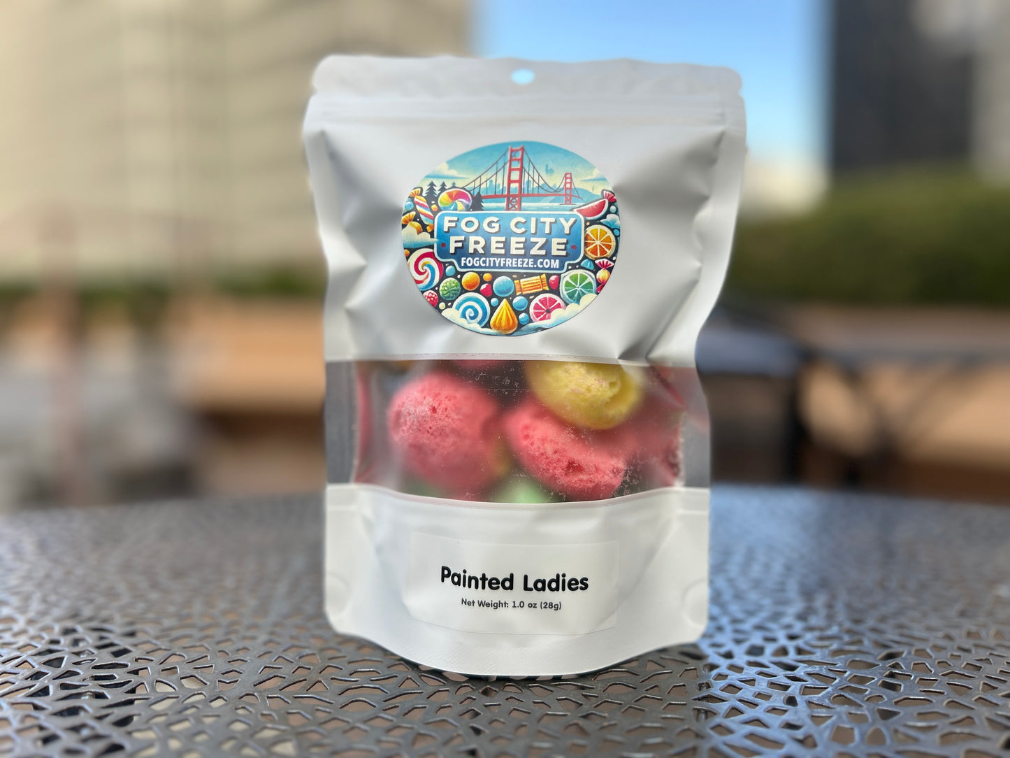 Painted Ladies - Freeze Dried Rainbow Taffy Candy