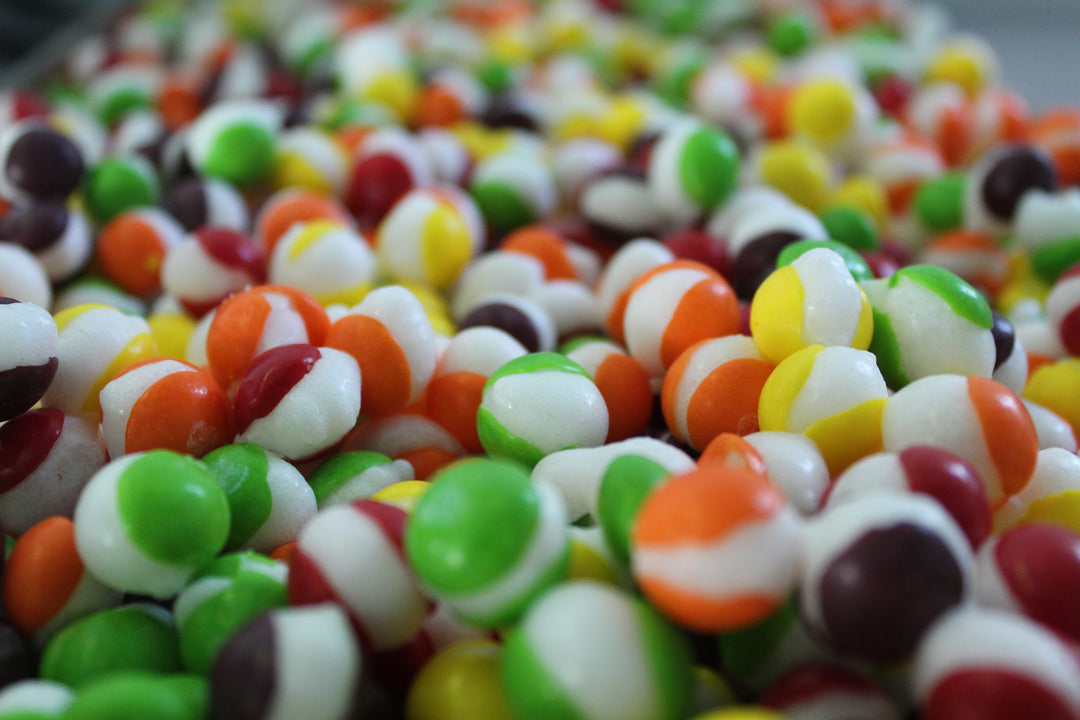 Cable Car Crunches - Freeze Dried Sweet Rainbow Candy